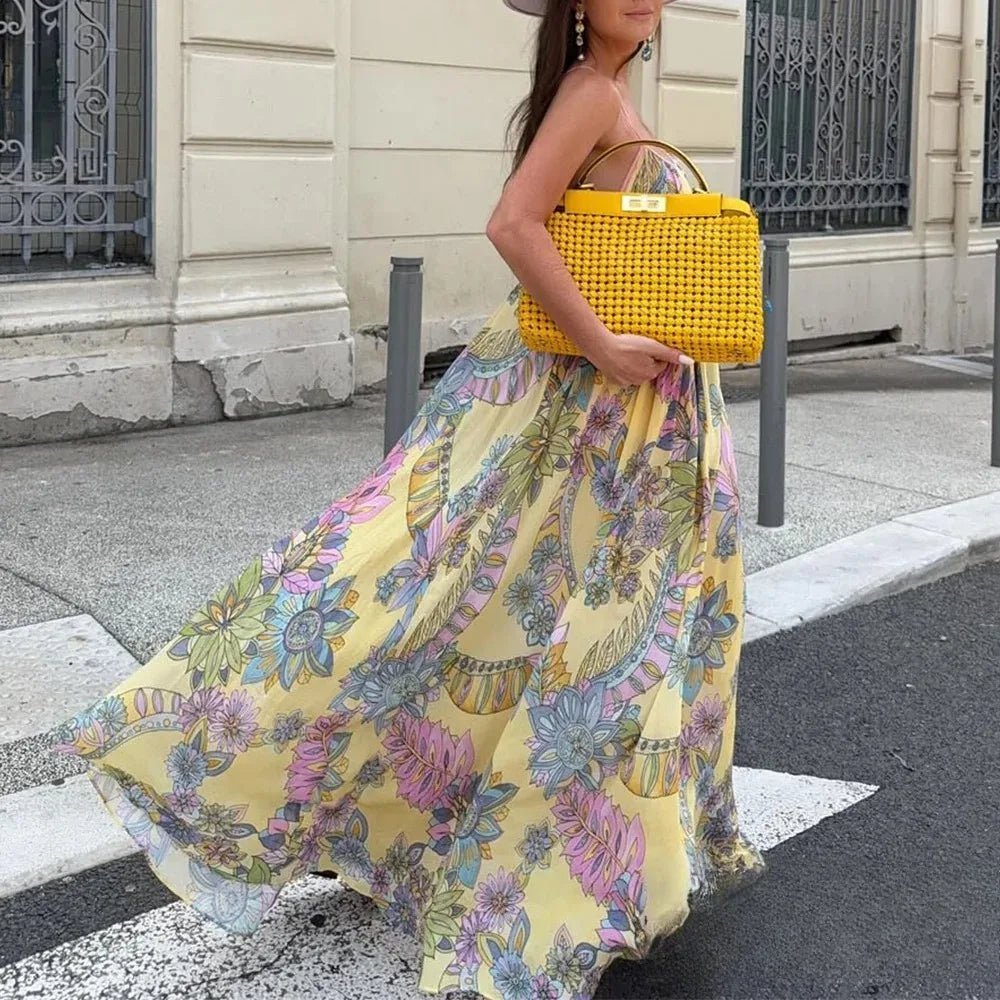 Betty robe nuisette en mousseline à motif floral