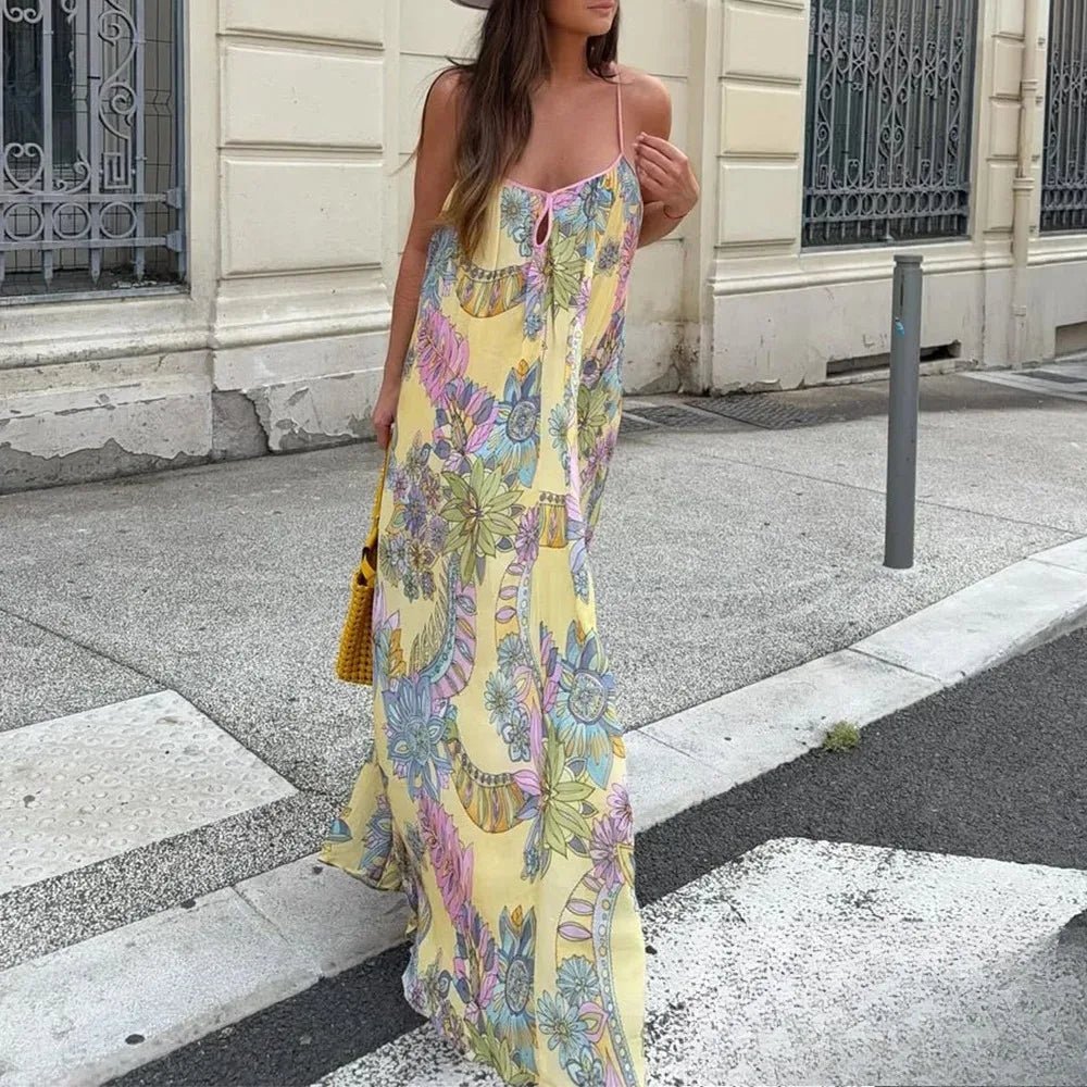 Betty robe nuisette en mousseline à motif floral