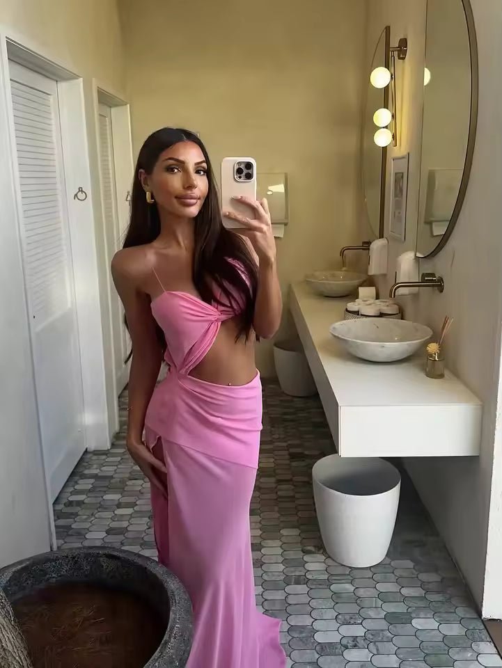 Robe maxi Bethany Twist Cut Out