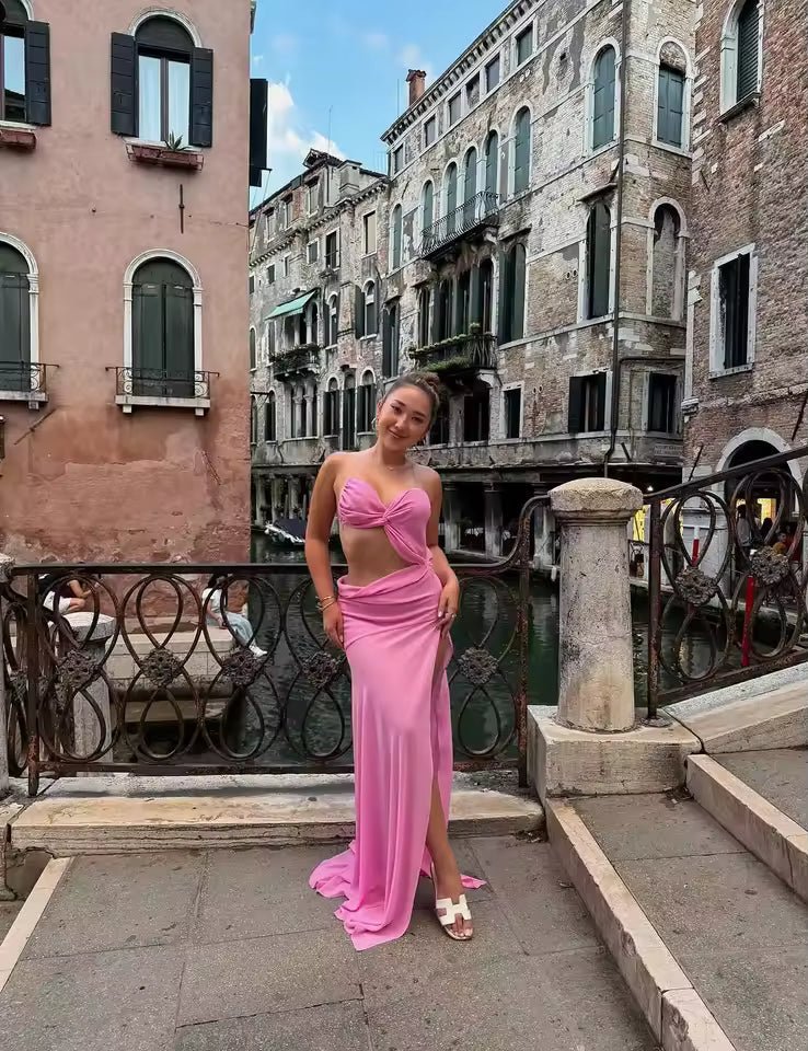 Robe maxi Bethany Twist Cut Out