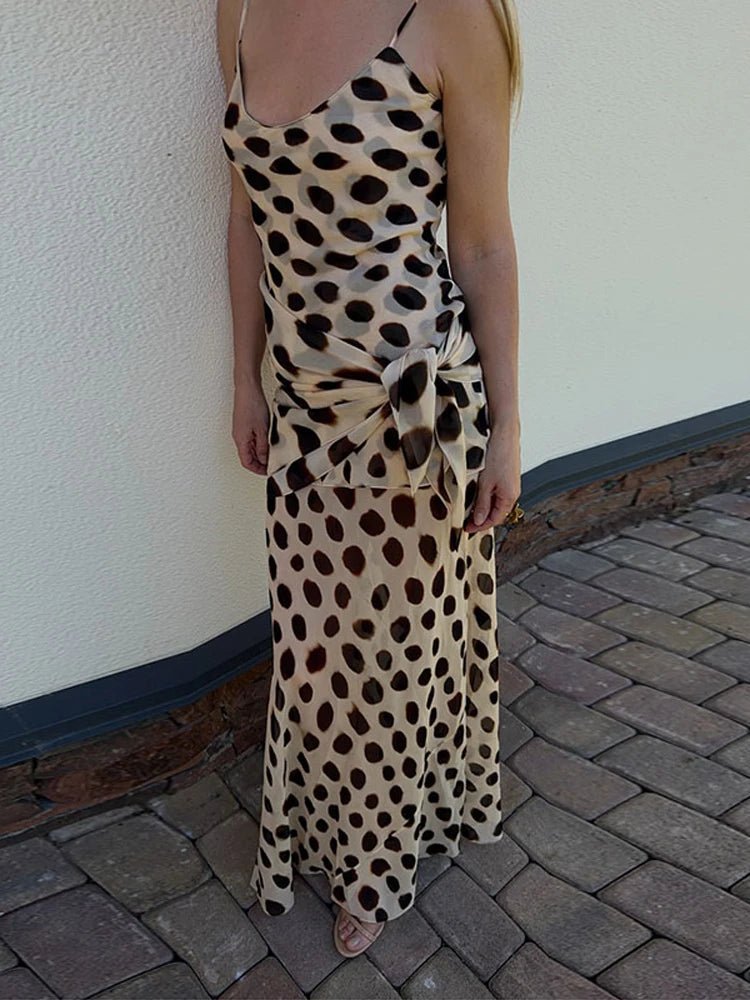 Robe nuisette imprimée Natasha
