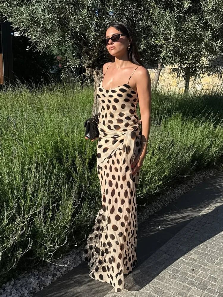 Robe nuisette imprimée Natasha