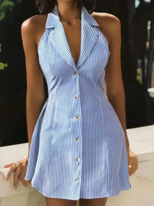 Robe mini Chrissy nœud papillon