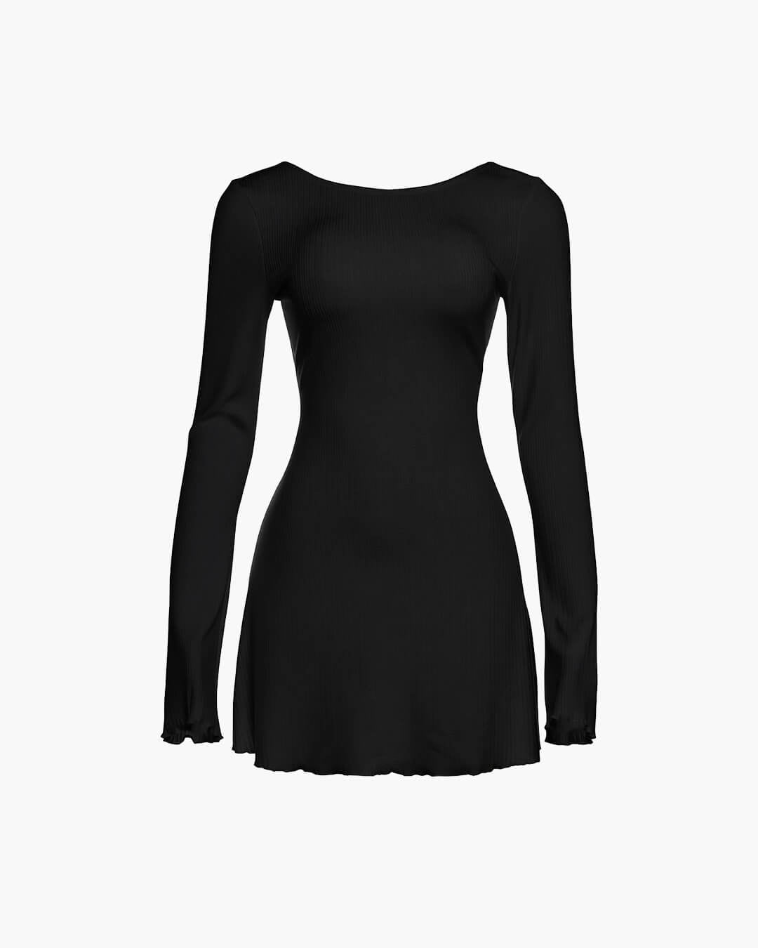Hilma robe courte dos nu