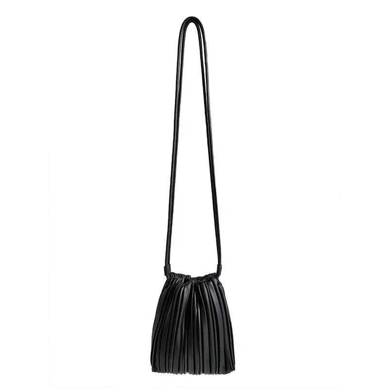Sac bandoulière mini plissé Sadie