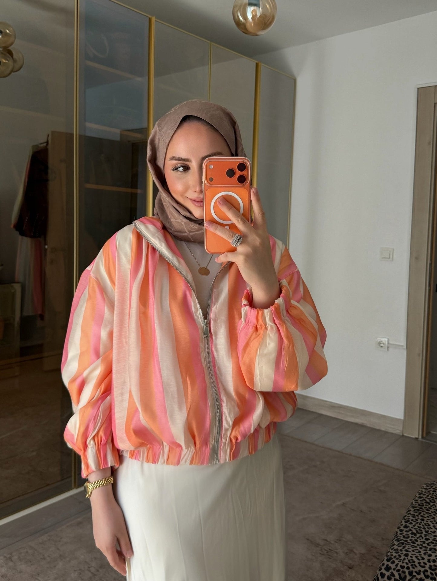 Veste bomber Sarah Candy