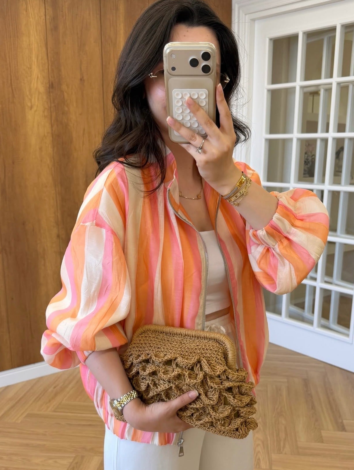 Veste bomber Sarah Candy