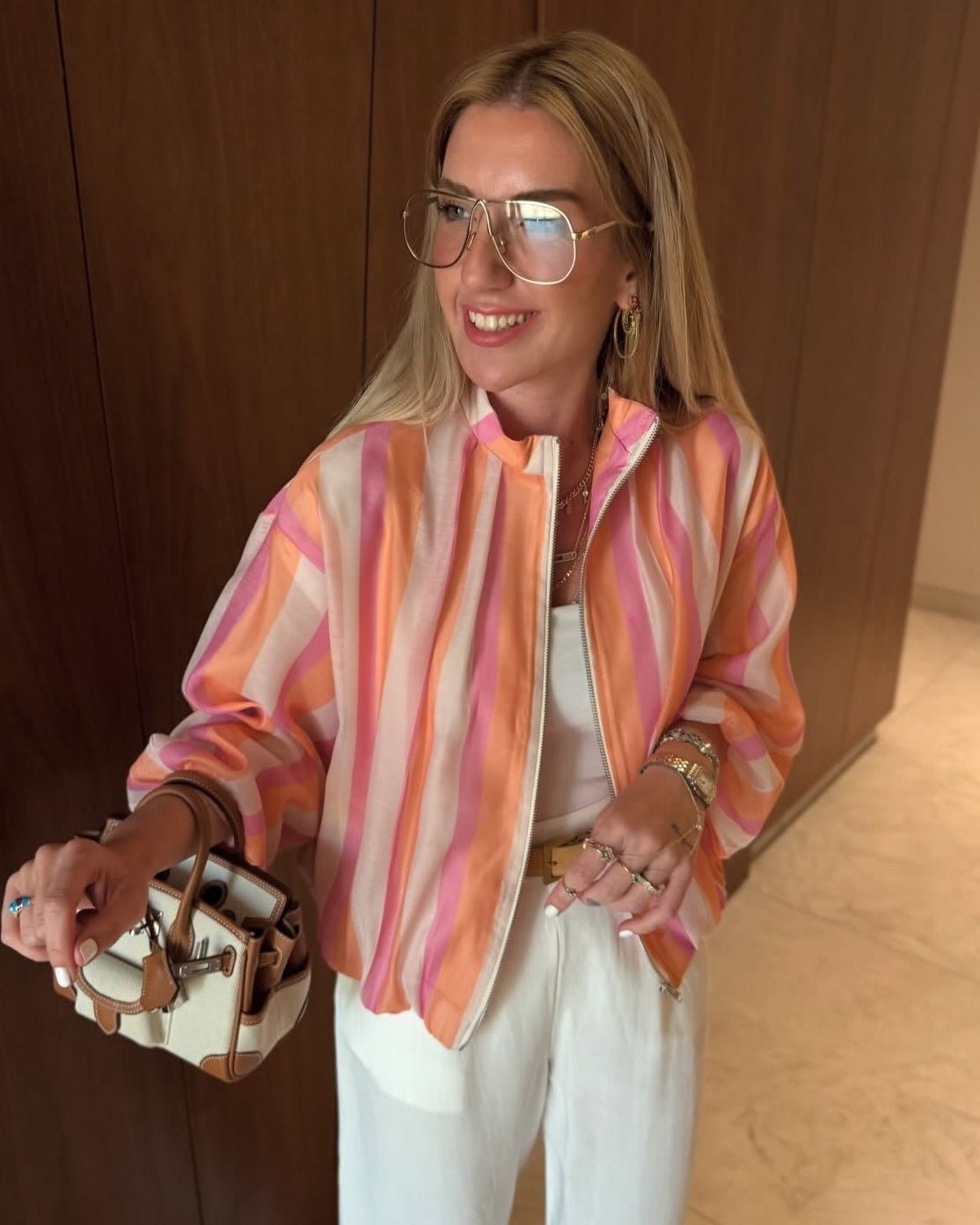 Veste bomber Sarah Candy