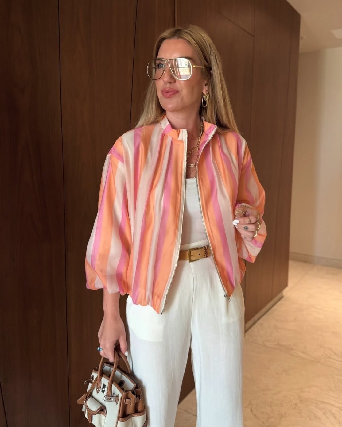 Veste bomber Sarah Candy