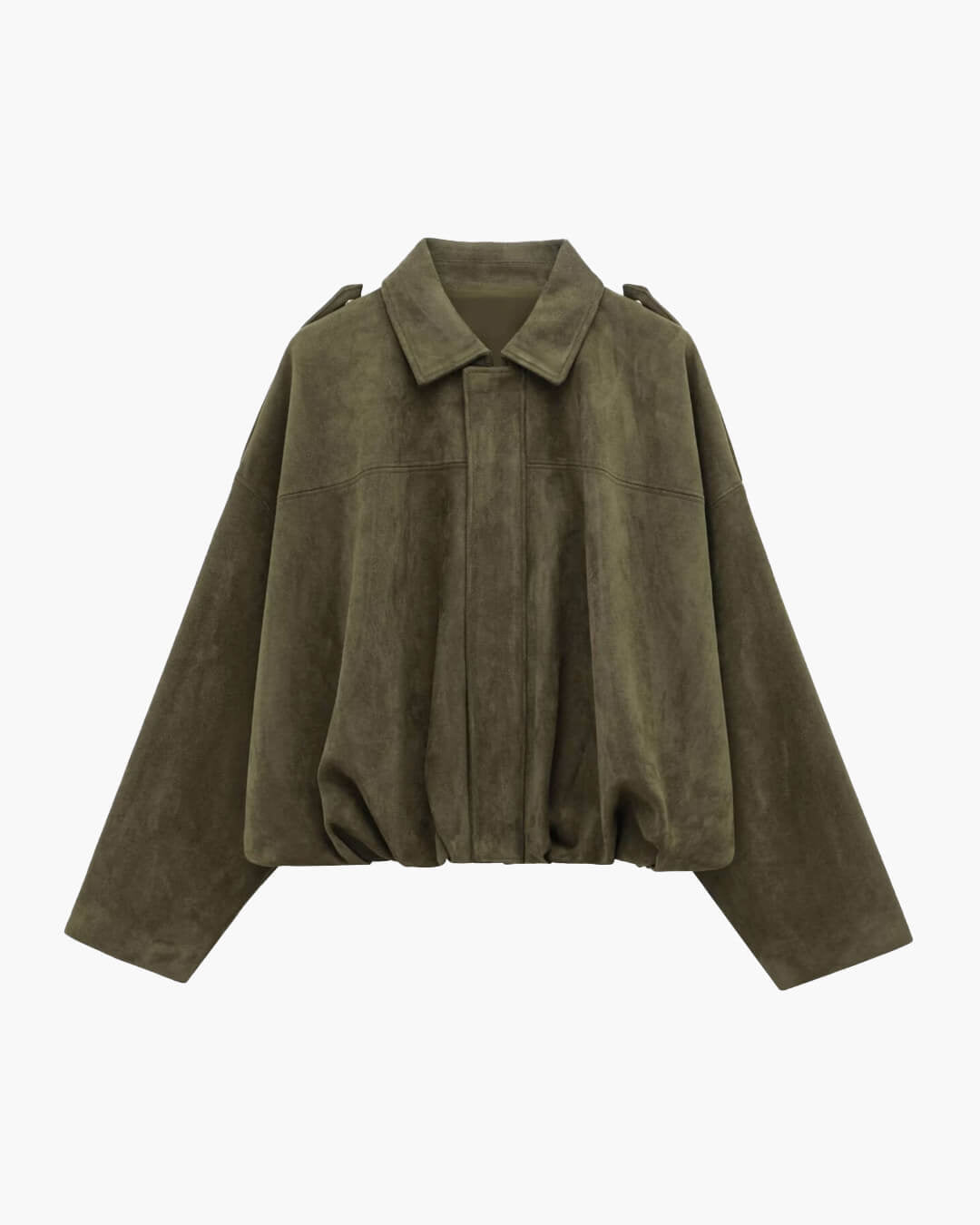Blouson aviateur Helen en faux daim