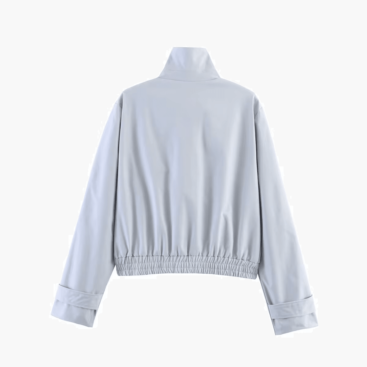 Veste Carla à col montant zippé