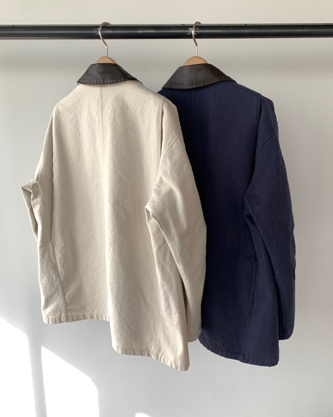 Veste utilitaire Jane à col contrastant