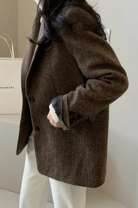 [max 255]: Veste blazer oversize ajustée Gina