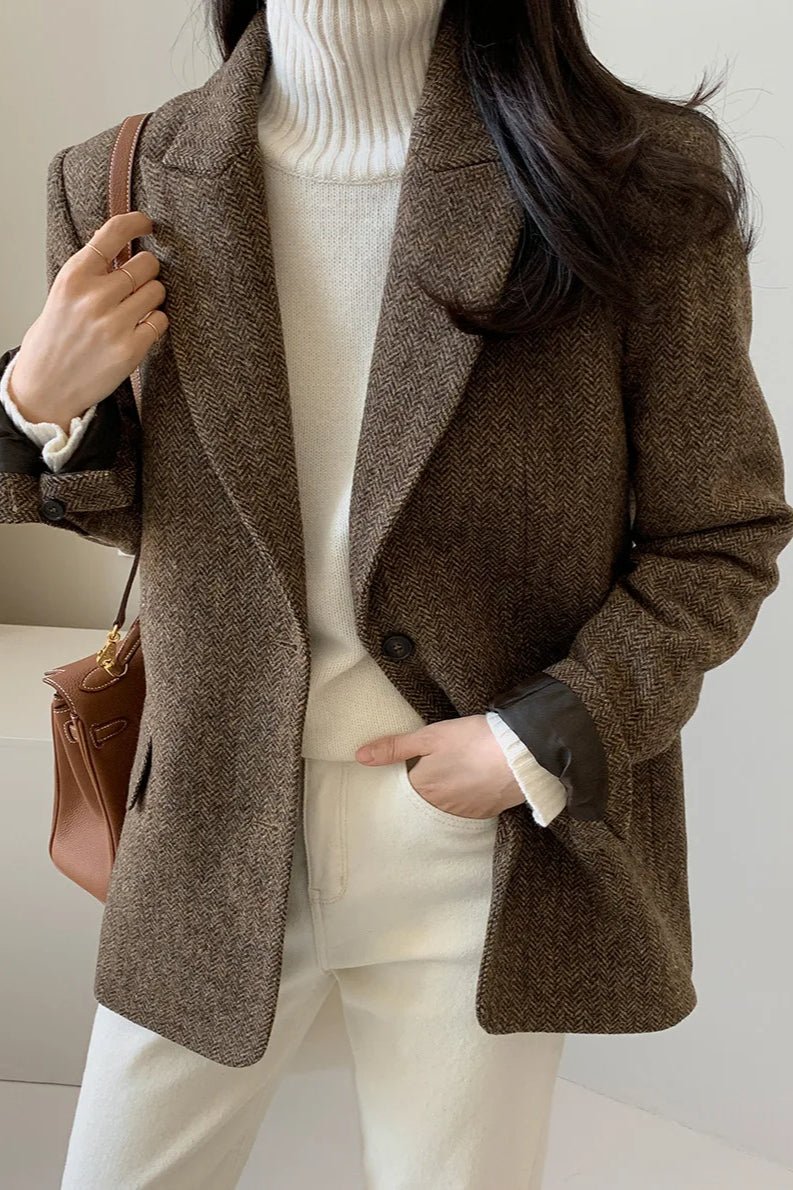 [max 255]: Veste blazer oversize ajustée Gina