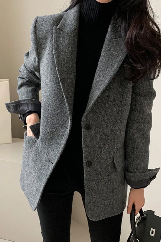 [max 255]: Veste blazer oversize ajustée Gina