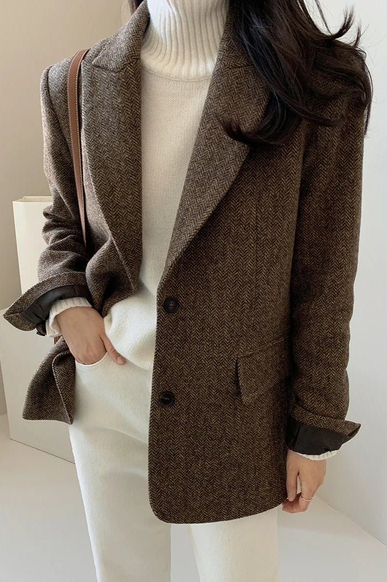 [max 255]: Veste blazer oversize ajustée Gina