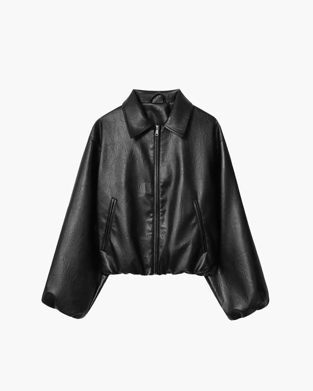 Blouson bomber Sienna en faux cuir