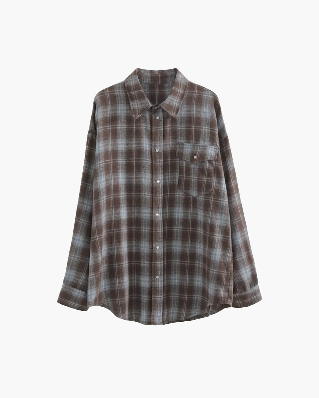 Chemise à carreaux oversize Kate