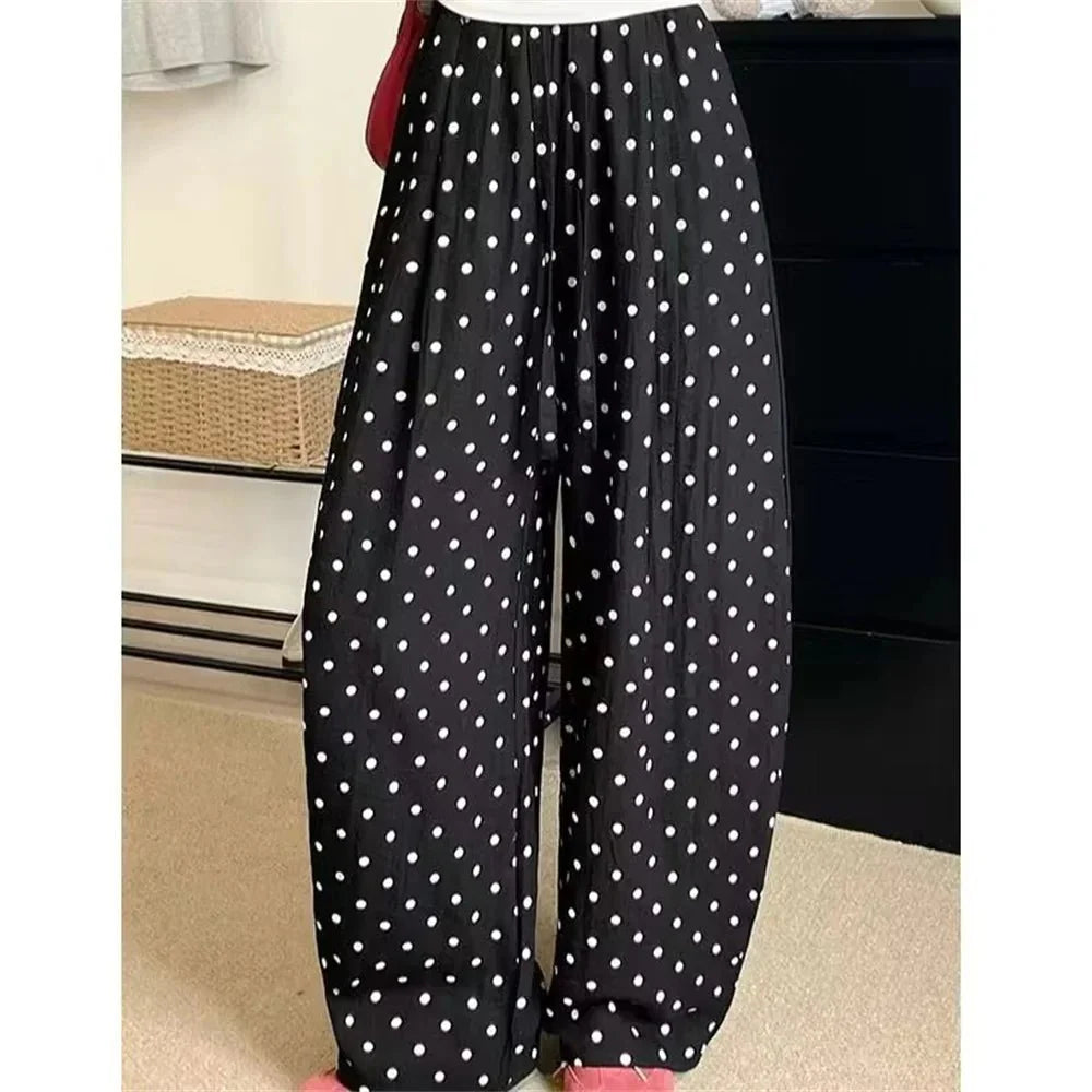Pantalon en lin à jambe large Themis