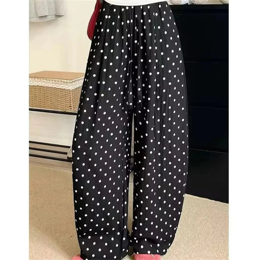 Pantalon en lin à jambe large Themis