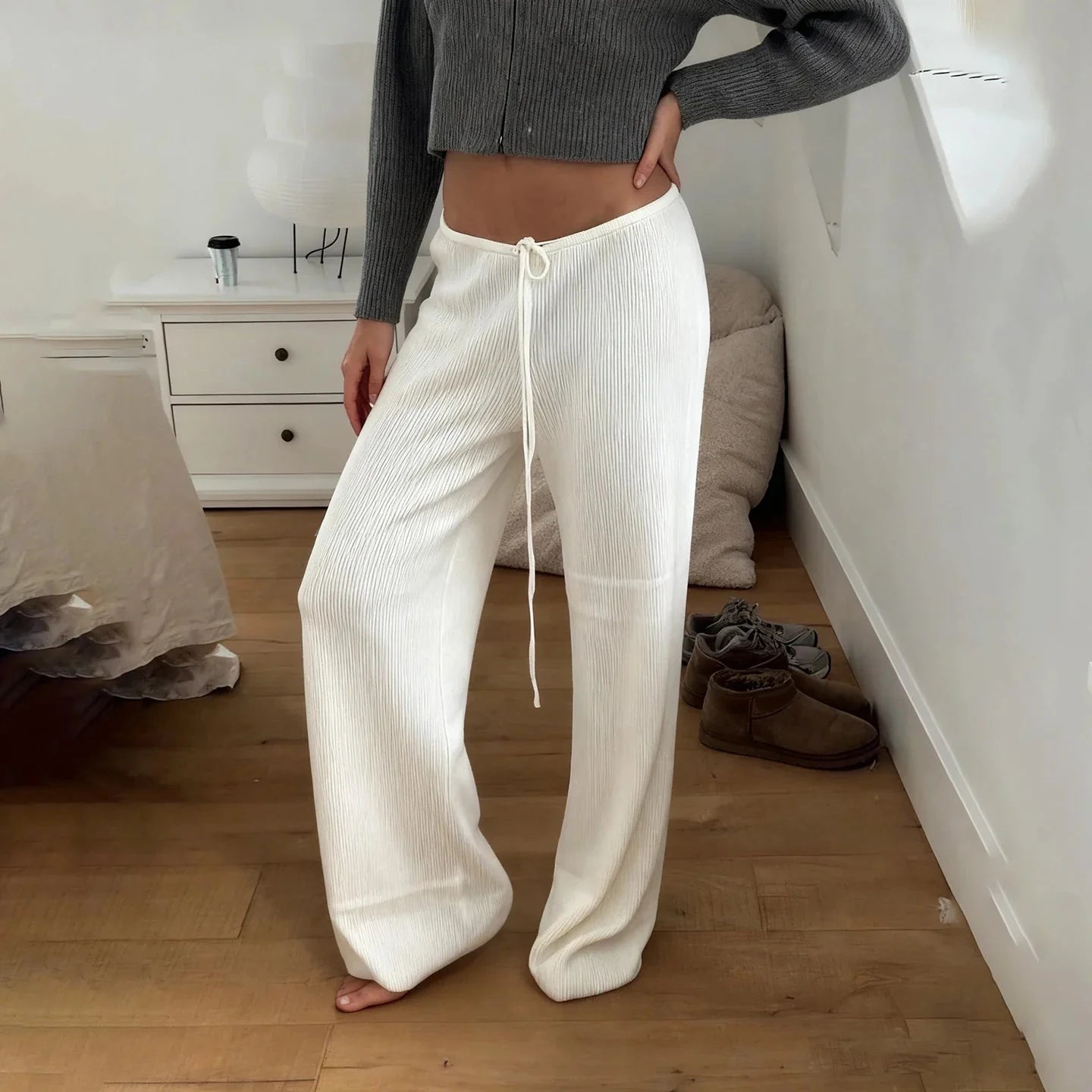 Pantalon lounge tricoté Ariane