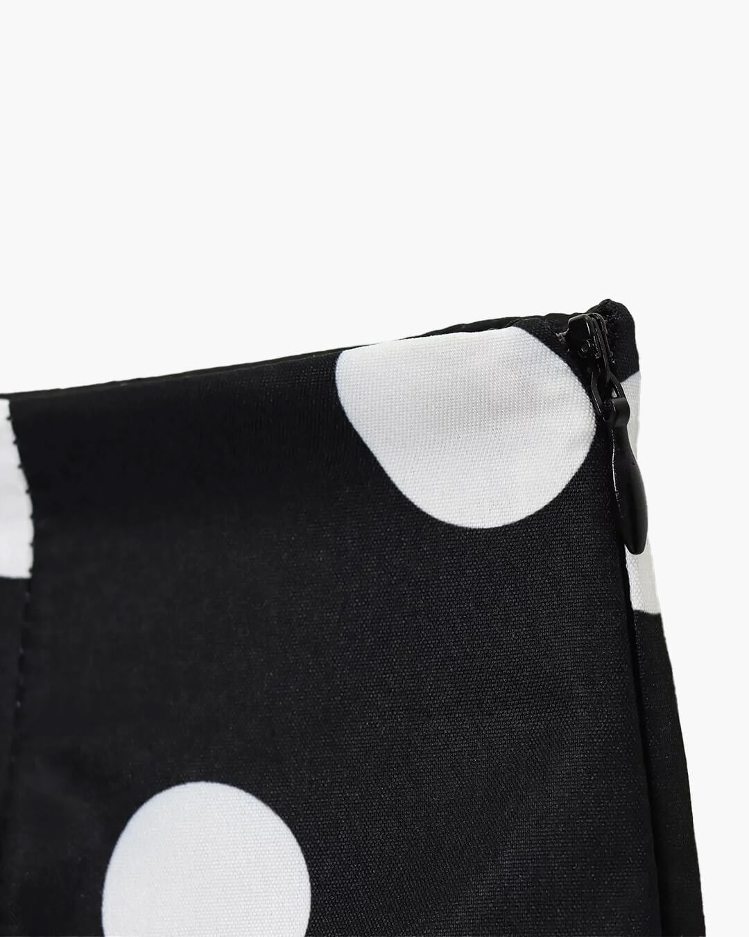 Shorty mini taille haute Marjorie à pois