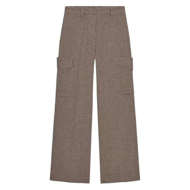 Ensemble blazer matelassé pied-de-poule Lily