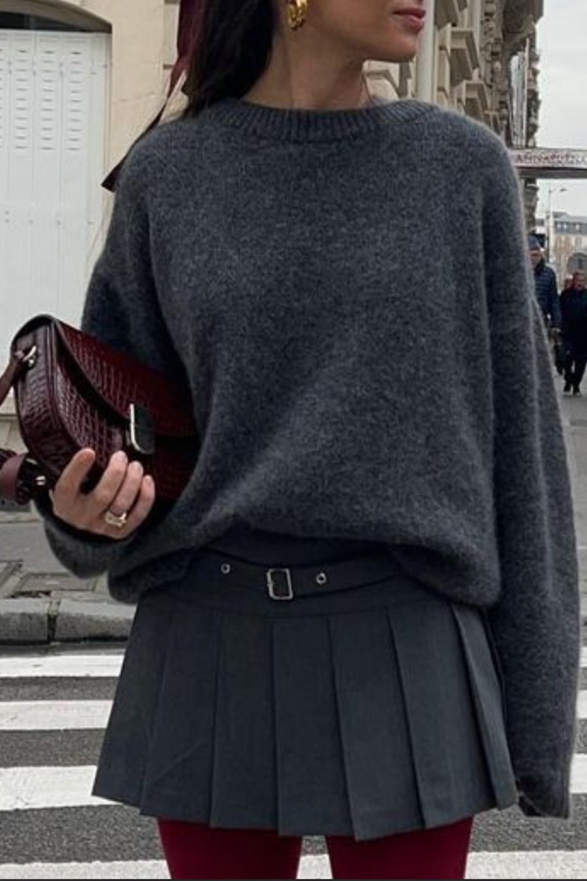 Pull Nora en maille côtelée