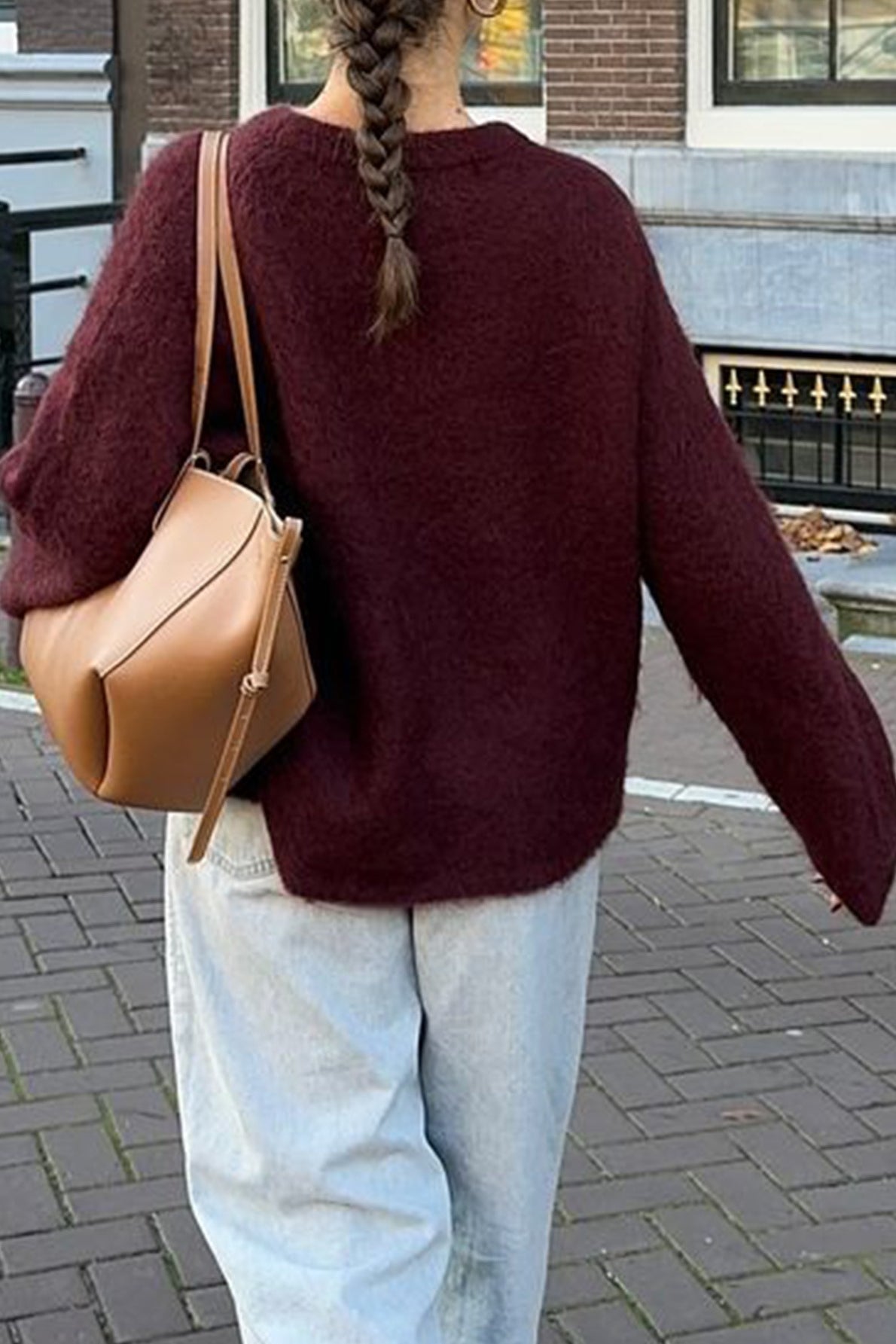 Pull Nora en maille côtelée