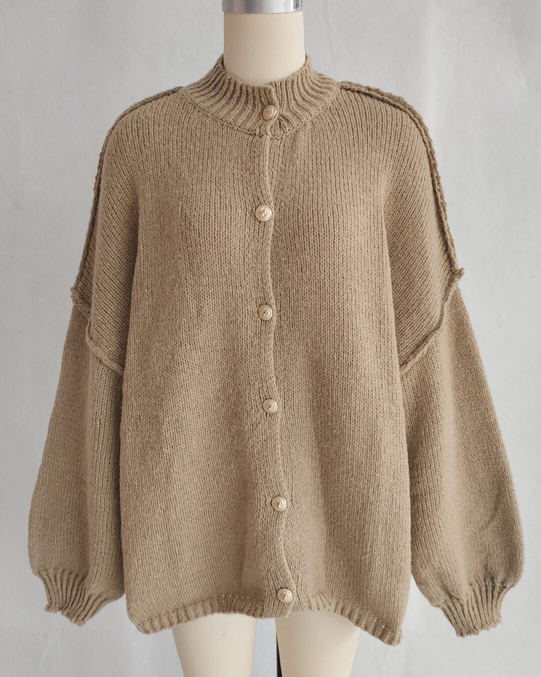 Cardigan long en maille Laura