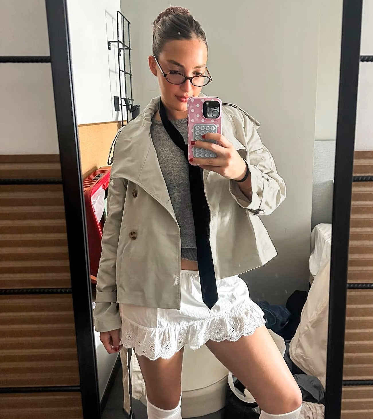 Trench-coat ceinturé Amelie