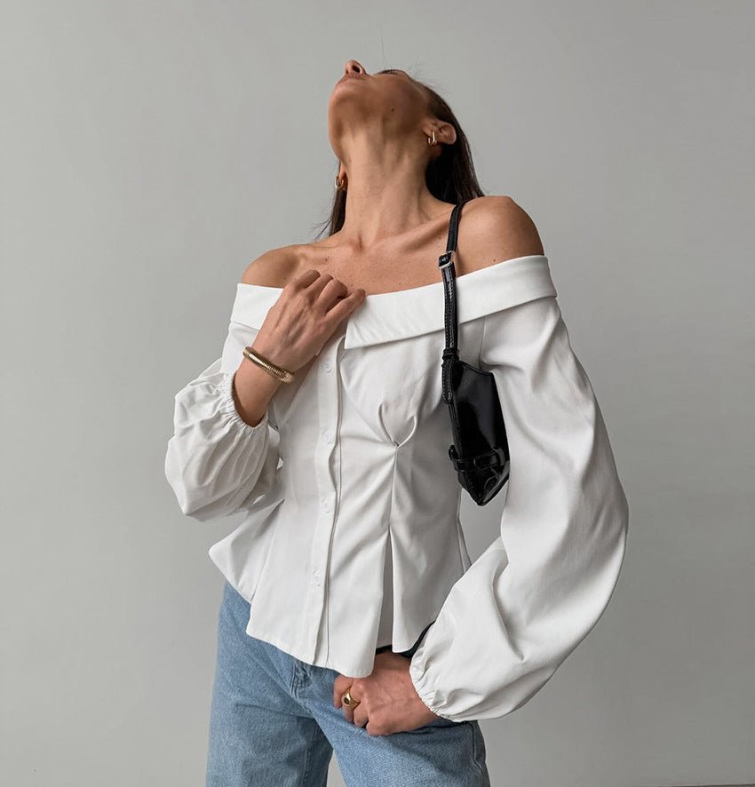Top Rhea à épaules dénudées
