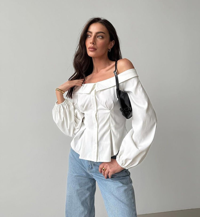 Top Rhea à épaules dénudées