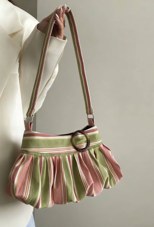 Maria.sac.épaules.rayé