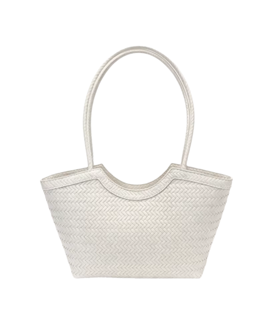 Sac Leona tressé en similicuir