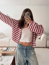 Adinda Pull zippé en maille