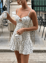 Amy Polka Dot Mini Dress