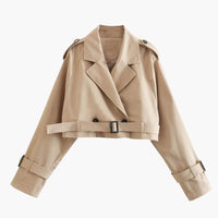 Trench-coat court Aimee