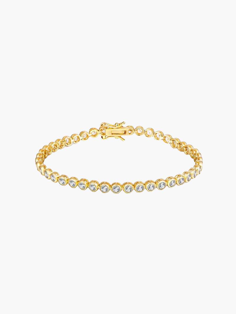ZEYA - Alba Bezel Tennis Bracelet