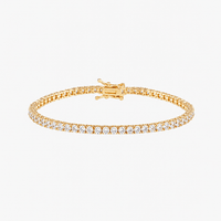 Alba Zirconia Bracelet Tennis à Bézel