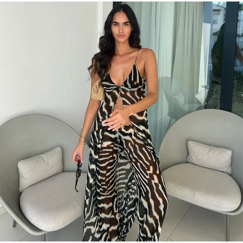 ZEYA - Andrea Zebra Two-Piece Set