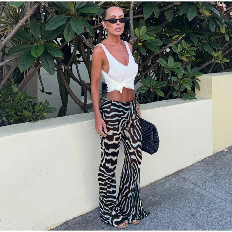 ZEYA - Andrea Zebra Two-Piece Set