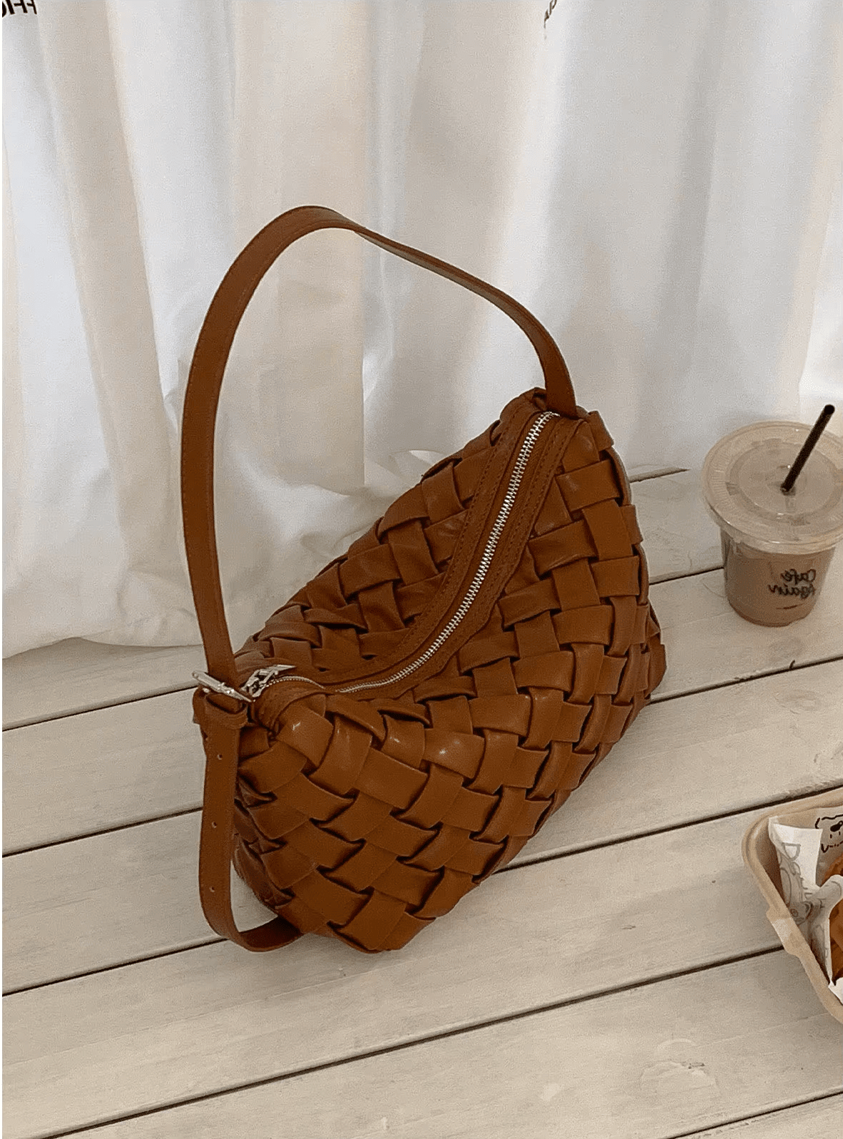 ZEYA - Annie Minimalist Hobo Shoulder Bag