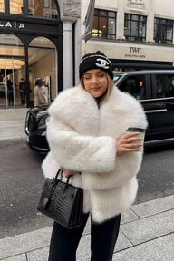 Veste en fausse fourrure Antonia