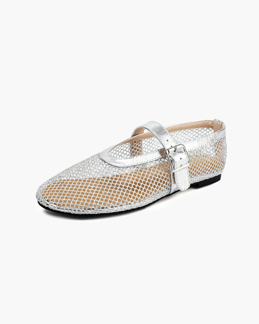 Ballerines en maille à boucle Beatrice