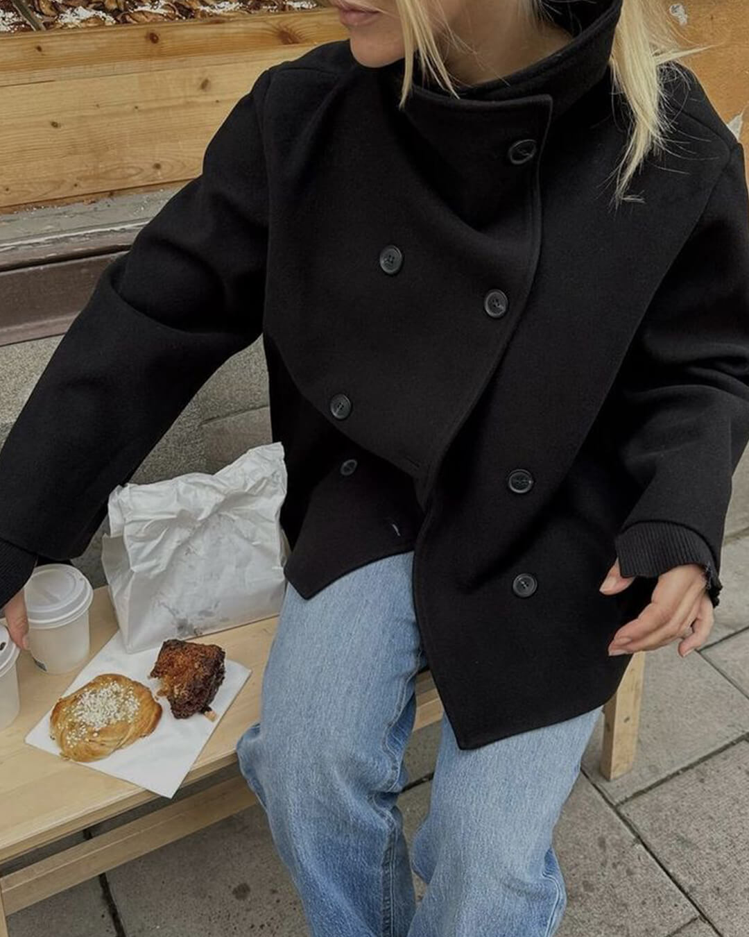 ZEYA - Beatrice Jacket with Stand Collar