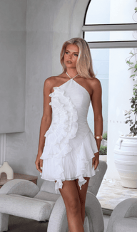 Robe mini Bernadette à volants