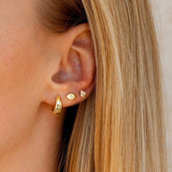 Boucles d’oreilles créoles Candice