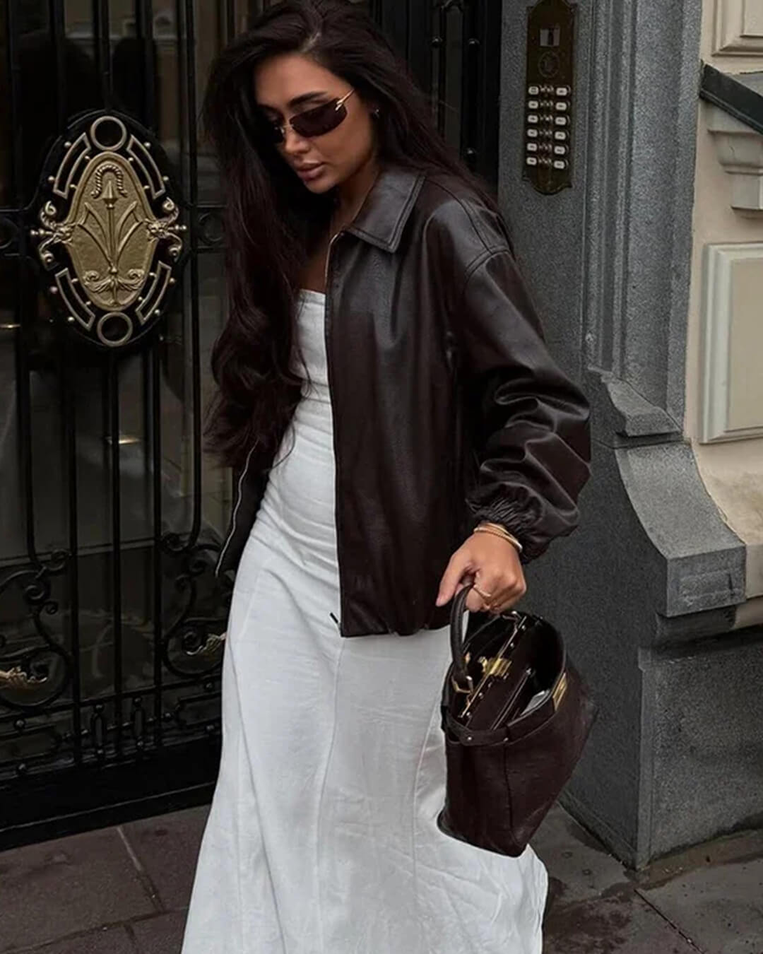 ZEYA - Carmen Faux Leather Jacket