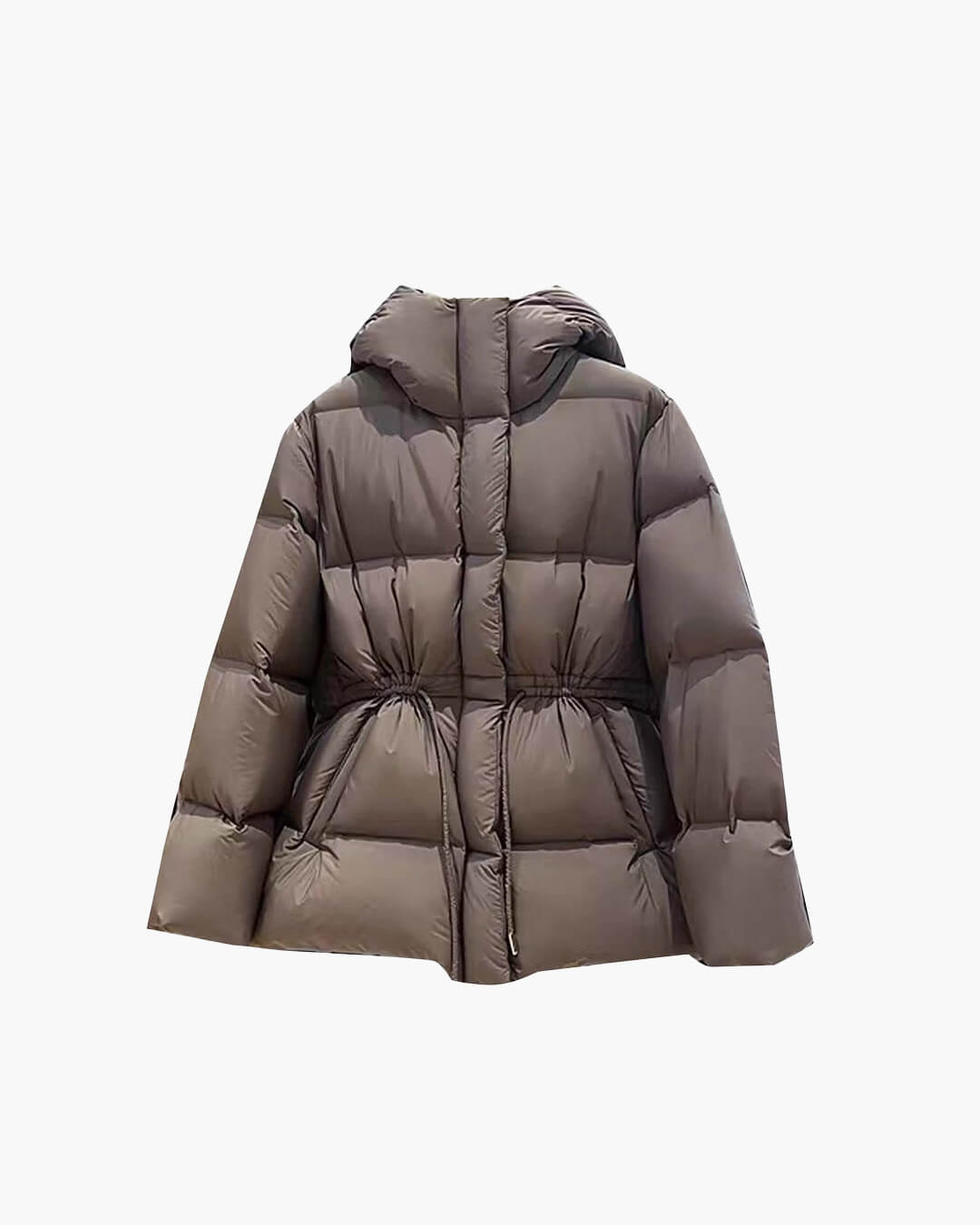 ZEYA - Carmen Oversized Drawstring Waist Puffer Jacket